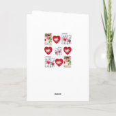 Carte de voeux pour la Saint-Valentin (Dos)