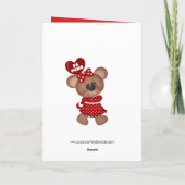 Carte de voeux pour la Saint-Valentin (Dos)