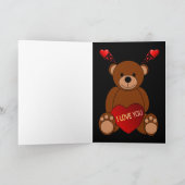 Carte de voeux pour la Saint-Valentin (Intérieur)