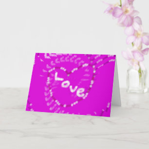 Carte de voeux pour la Saint Valentin
