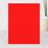 Carte de vœux pour la Saint-Valentin. (Dos)