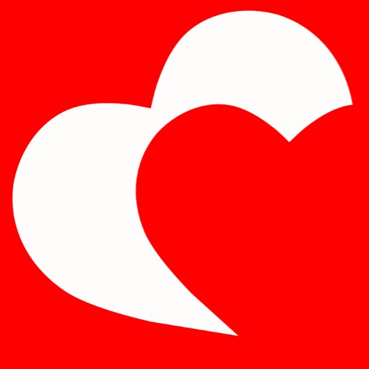Carte de vœux pour la Saint-Valentin.