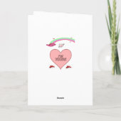 Carte de voeux pour la Saint-Valentin (Dos)