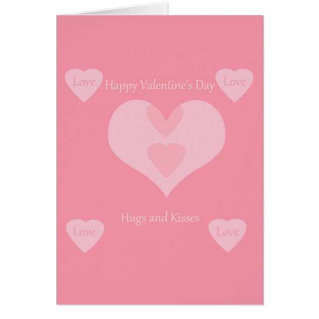 Carte de voeux pour la Saint-Valentin (Devant)