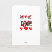 Carte de voeux pour la Saint-Valentin (Dos)