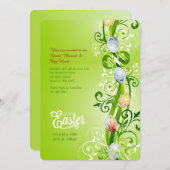 Carte de voeux pour la vigne de Pâques (Devant / Derrière)