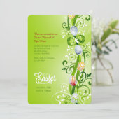 Carte de voeux pour la vigne de Pâques (Debout devant)