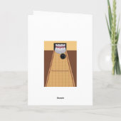 Carte de voeux pour l'anniversaire de Bowling Brow (Dos)