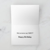 Carte de voeux pour l'anniversaire de Gang (Intérieur)