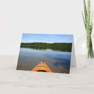Carte de voeux pour l'anniversaire de Kayak