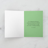 Carte de voeux pour l'anniversaire de la pastèque (Intérieur)