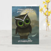 Carte de voeux pour l'anniversaire de la petite-fi (Fleur jaune)