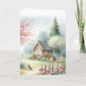 Carte de voeux pour l'anniversaire de ma femme (Dos)