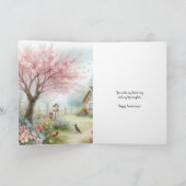 Carte de voeux pour l'anniversaire de ma femme (Intérieur)