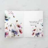 Carte de voeux pour l'anniversaire de mon Mariage (Intérieur)