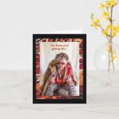 Carte de voeux pour l'anniversaire de naissance (Fleur jaune)