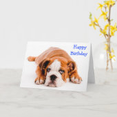 Carte de voeux pour l'anniversaire de naissance de (Fleur jaune)