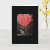 Carte de voeux pour l'anniversaire de Tirrell Red  (Fleur jaune)