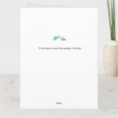 Carte de voeux pour l'anniversaire des enfants 2E (Dos)