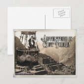 Carte de voeux pour l'aventure (Devant / Derrière)