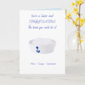 Carte de voeux pour le camp d'entraînement de la M (Fleur jaune)