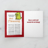 Carte de voeux pour le casse-tête de crocodile de (Intérieur)