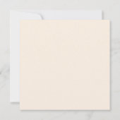 Carte de voeux pour le dîner de Thanksgiving (Dos)