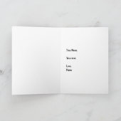 Carte de voeux pour le jour de la marmotte (Intérieur)