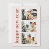 Carte de vœux pour le Nouvel An (Devant)