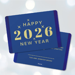 Carte de vœux pour le Nouvel An