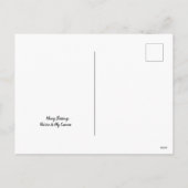 Carte de vœux pour le Nouvel An avec feux d'artifi (Dos)