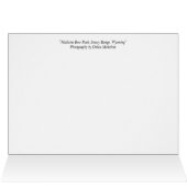 Carte de voeux pour le pic Bow Medicine (Intérieur Horizontal (Haut))