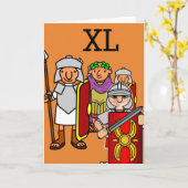 Carte de voeux pour le quarantième anniversaire de (Fleur jaune)