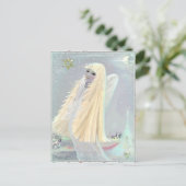 Carte de vœux pour le solstice d'hiver (Debout devant)