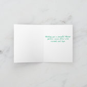 Carte de vœux pour le solstice d'hiver (Intérieur)