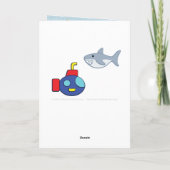 Carte de voeux pour le temps de bain (Dos)