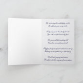 Carte de vœux pour les 45 ans de mariage en motif  (Intérieur)