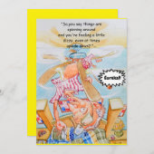 Carte de voeux pour les 50 ans (Devant / Derrière)