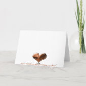 Carte de vœux pour les 5 ans de mariage avec un ve (Dos)