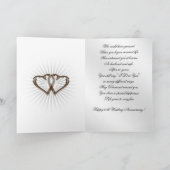 Carte de vœux pour les 60 ans de mariage (Intérieur)