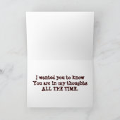 Carte de voeux pour les abeilles crabes (Intérieur)