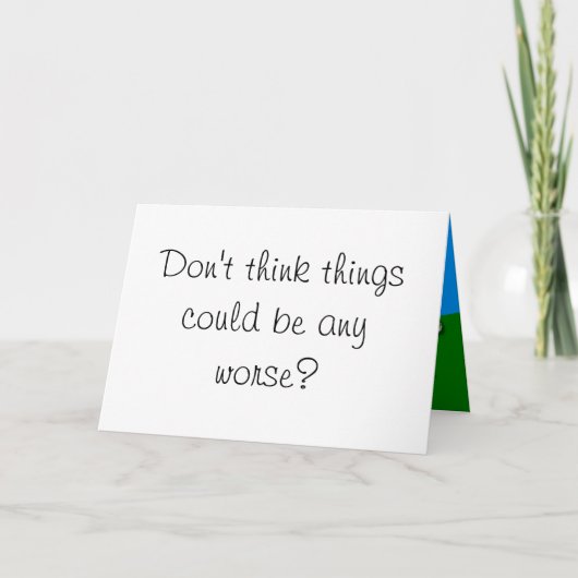 Carte de voeux pour les amis (Devant)