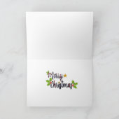 Carte de vœux pour les arbres de Noël (Intérieur)