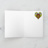 Carte de voeux pour les chaudières à fleurs (Intérieur)