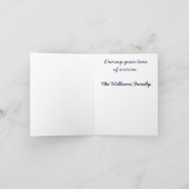 Carte de voeux pour les chutes d'eau (Intérieur)