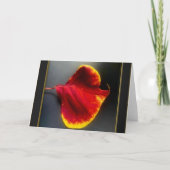 Carte de voeux pour les congés d'automne (Devant)