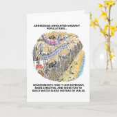 Carte de voeux pour les diapositives d'eau pour ré (Fleur jaune)