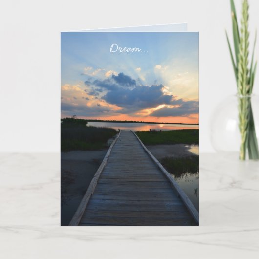 Carte de voeux pour les diplômés — Diplômé de rêve (Devant)