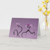 Carte de voeux pour les fleurs douces (Fleur jaune)