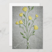 Carte de voeux pour les papillons (Devant / Derrière)